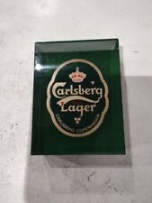 Carlsberg Pilsner Beer Lager Bar Pump Head Block - Home Bar Man Cave Prop