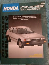CHILTONS 8591 HONDA ACCORD /