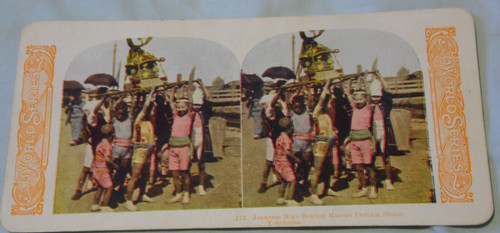 Antique colour stereoscope