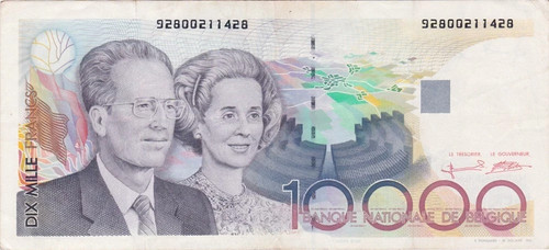 Belgium 10000 francs - belgium,