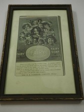 Have you a Little Fairy in Your Home FAIRY SOAP advertisment in Vintage Frame