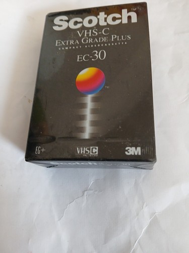 Scotch vhs 30 camcorder - scotch, vhs-c