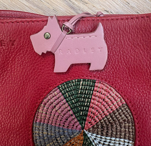 Radley red leather - clutch, bag