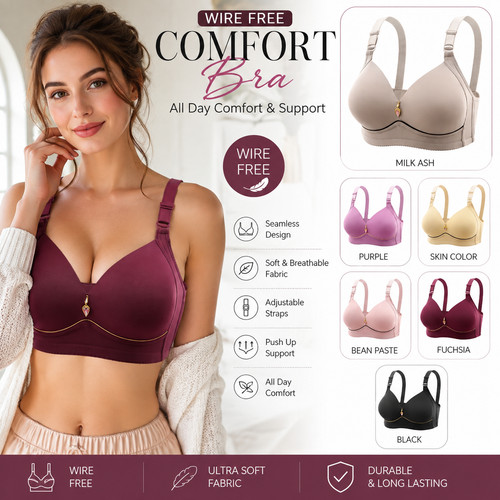 Ladies wireless bra comfort - wireless,