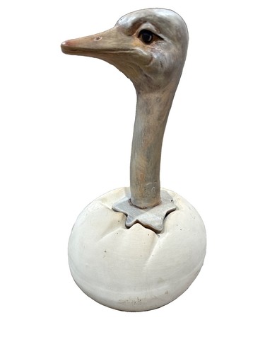 Vintage ostrich emu bird - emu,