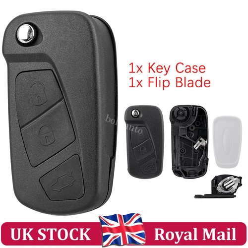 Button flip key case - key,