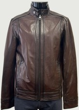 Men genuine brown real - genuine,
