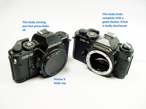 Chinon cg 5 camera - ce-5, &