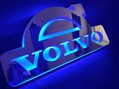 Volvo mirror led - board, on