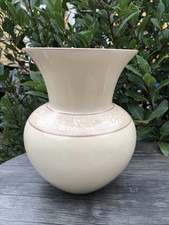 Large 10” Tall Velum Wedgwood Interiors Earthenware Vase Exc.  Cond. 36403