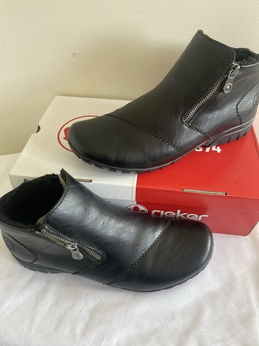 Rieker l4663 schwarz - rieker, l4663-01