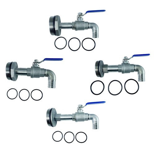 Gallon steel drum faucet - steel,