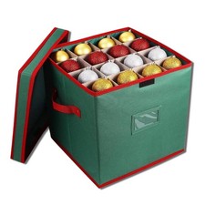 Green Christmas Bauble Storage
