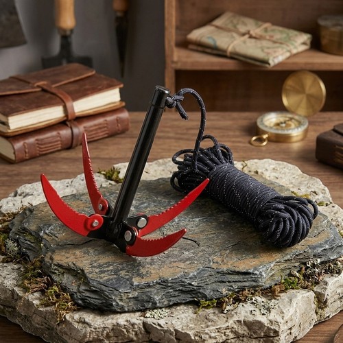 Multi use folding grass anchor - multi-use,