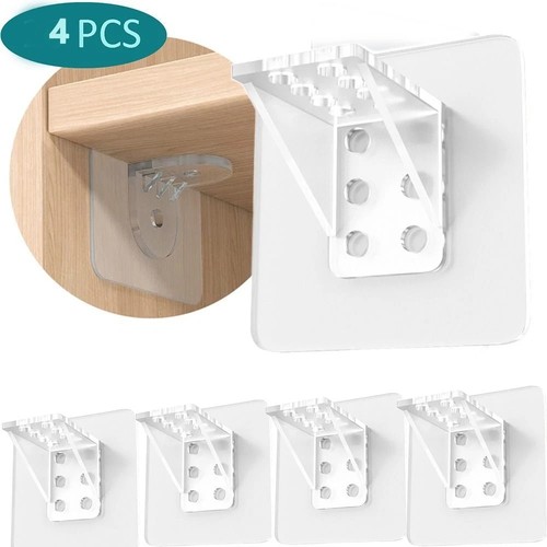 4pcs shelf support adhesive - shelf,