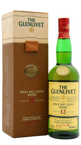 Glenlivet single malt scotch - glenlivet,