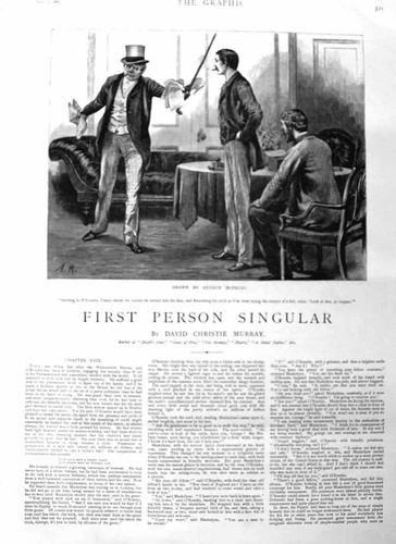 Original old antique print - original,
