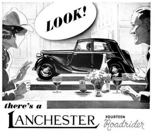 Rare early lanchester cars - early,