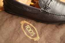 Tod tods dark blue - blue, leather