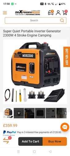 Super quiet portable inverter - quiet,