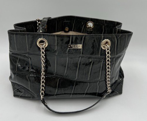 Kate spade black patent - spade,