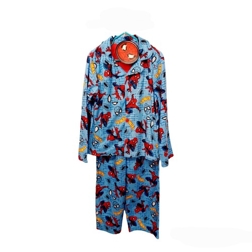 Spiderman blue flannel - 2, pc