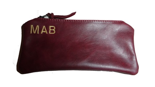 Sold leather pencil case - 33,