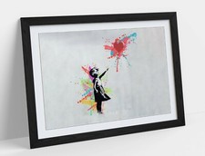 BANKSY, BALLOON GIRL RAINBOW