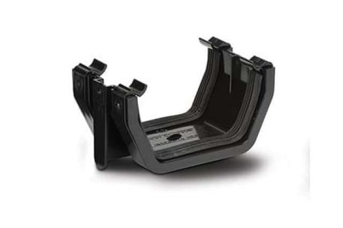 Polypipe black gutter - black,