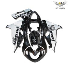 FL Injection Fairing Molded Black White Fit for SZK 1998-2003 TL1000R a014