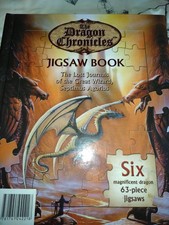 Dragons Chronicles Jigsaw Puzzle Book Brand New Six Puzzles In One 63 Pieces