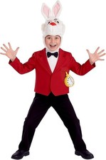 Kids White Rabbit Costume