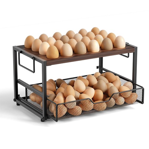 Tier wooden egg - wooden, holder