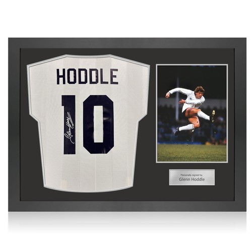 Glenn hoddle signed tottenham - hoddle,