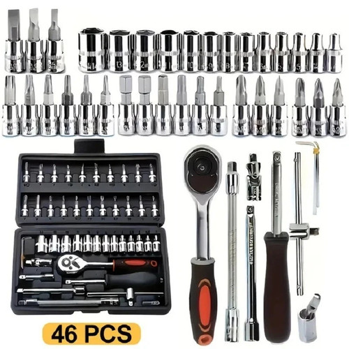 46pcs ratchet wrench - 46pcs, set