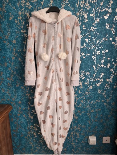 Fleece hooded one piece - fleece,