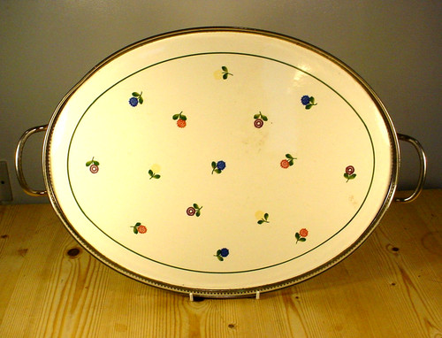 Wmf porcelain oval tray - oval,