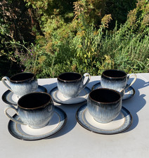 1 x RARE DENBY HALO ROUND CUP & SAUCER (discontinued shape)  - more available