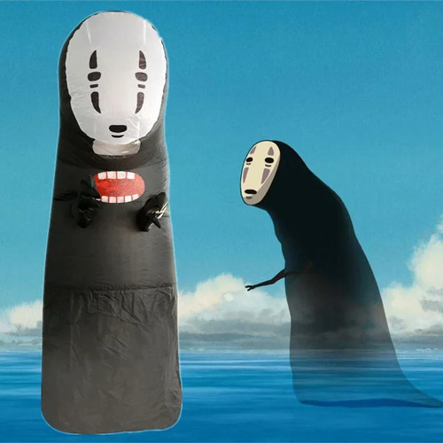 Face man kaonashi spirited - man,