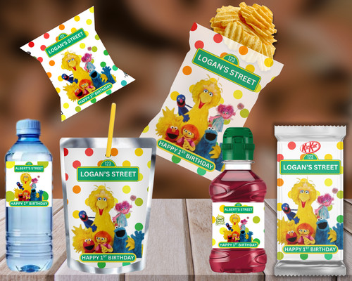 Sesame street birthday - street,