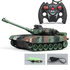 Remote Control Tank RC Military War Battle USA M1 Leopard 2 Electric Toy Gift