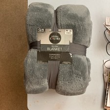 Plush Blanket By Living Colors Big Lots Queen  King