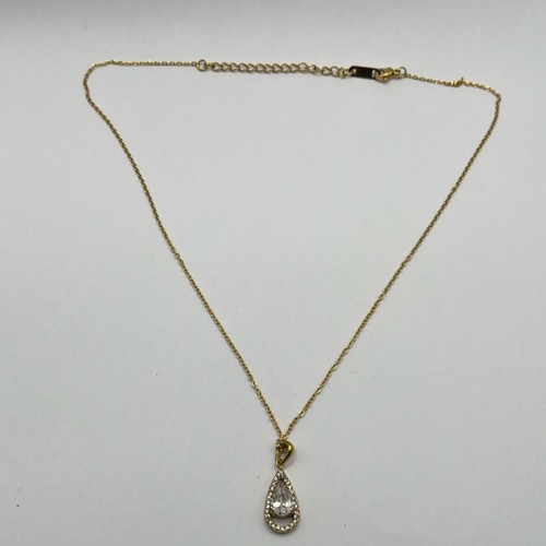 Carat gold platedteardrop - 18,