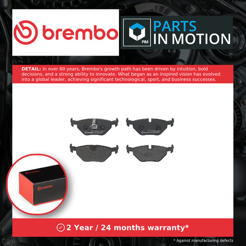 Brake pads set - set, fits