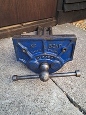 Record 52.1/2 Plain Screw Vice. Woodworking, Carpenters Vice. (#068).