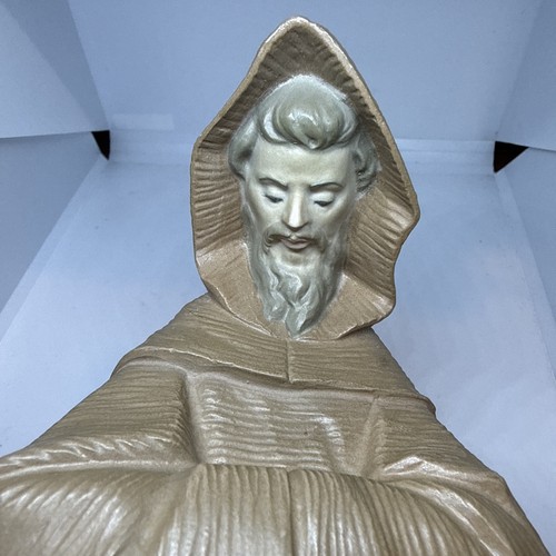 Vintage lladro franciscan monk - vintage,