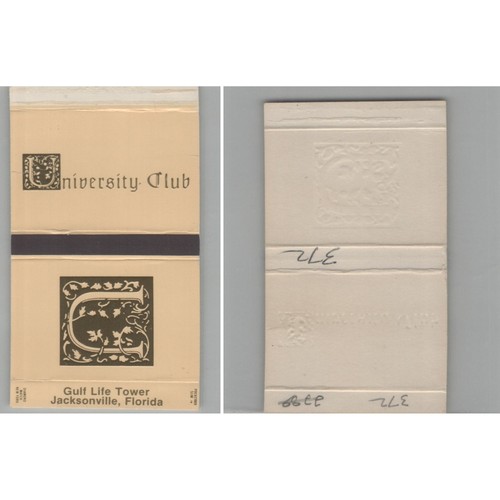Matchbox cover university - matchbox,