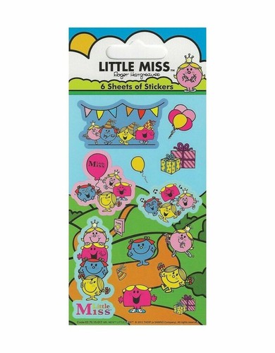 Little miss party stickers - little,