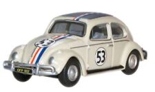 Oxford Diecast VW Beetle - Pearl White (Herbie)  1:76 Scale