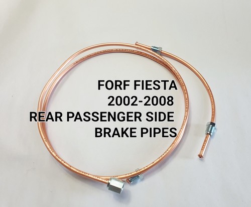 Rear nearly sidebrake pipes - 2×rear,